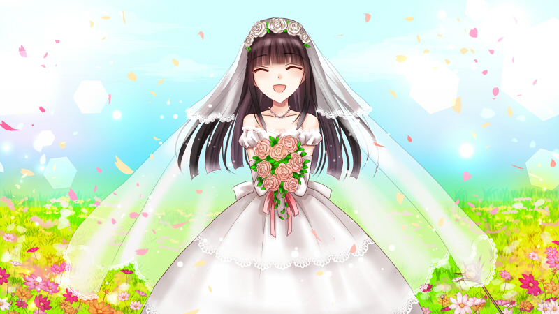 【ウェディング】花と花嫁