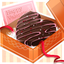 【バレンタイン】ハート型のチョコレート