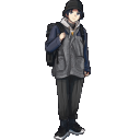 ＜拡大版＞全身イラスト（普段着）