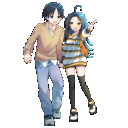 ＜拡大版＞全身イラスト(デート)