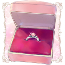 ピンクダイヤモンドの指輪