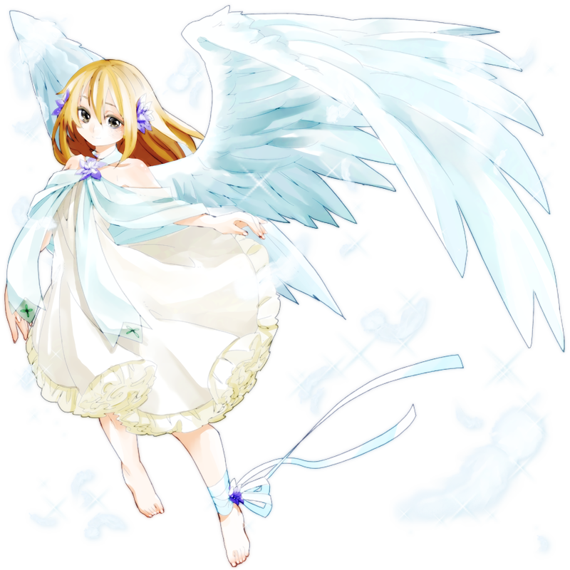 【天使】空を渡る羽根