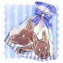 犬のチョコクッキー