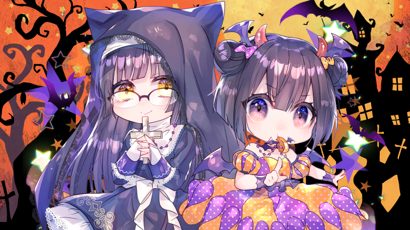 合成 ハロウィンイラスト イラスト詳細 らっかみ