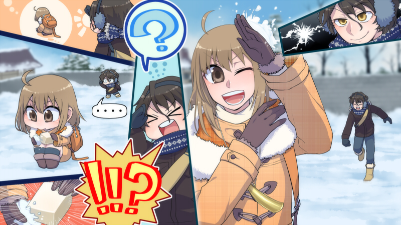 スキーツアーと雪のあやかし