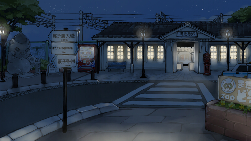 夜の旧市街にタコ怪人現る！